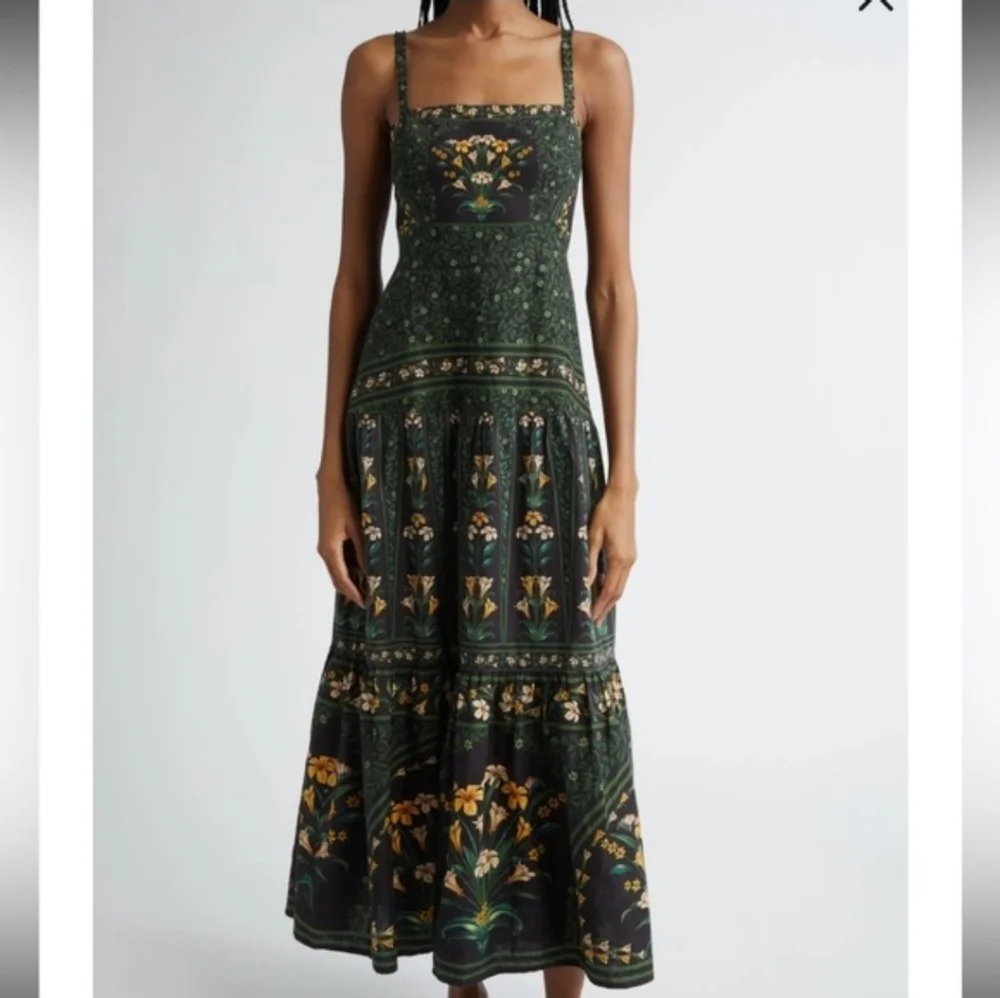 NWT Farm Rio Black Floral Dress, Size XL - Picture 1 of 11